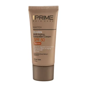 کرم ضد آفتاب بی رنگ پرایم مدل Rejuvenating با SPF50 حجم 40 میلی لیتر